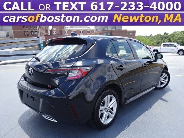 2019 Toyota Corolla Hatchback SE CVT (Natl), available for sale in Newton, Massachusetts | Cars of Boston. Newton, Massachusetts 2019 Toyota Corolla Hatchback SE CVT (Natl), available for sale in Newton, Massachusetts | Cars of Boston. Newton, Massachusetts