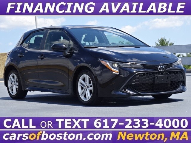 2019 Toyota Corolla Hatchback SE CVT (Natl), available for sale in Newton, Massachusetts | Jacob Auto Sales. Newton, Massachusetts 2019 Toyota Corolla Hatchback SE CVT (Natl), available for sale in Newton, Massachusetts | Jacob Auto Sales. Newton, Massachusetts