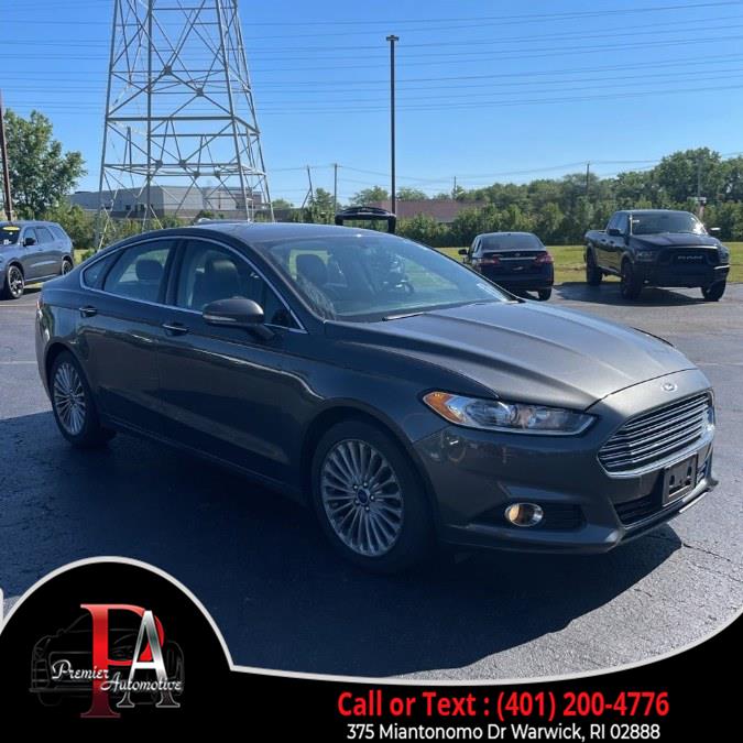 Used Ford Fusion 4dr Sdn Titanium FWD 2016 | Premier Automotive Sales. Warwick, Rhode Island Used Ford Fusion 4dr Sdn Titanium FWD 2016 | Premier Automotive Sales. Warwick, Rhode Island