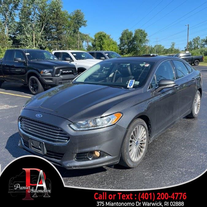 2016 Ford Fusion 4dr Sdn Titanium FWD, available for sale in Warwick, Rhode Island | Premier Automotive Sales. Warwick, Rhode Island