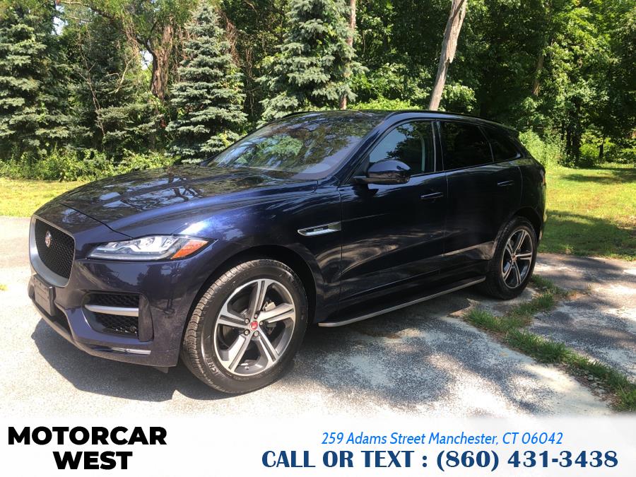 2018 Jaguar F-PACE 20d R-Sport AWD, available for sale in Manchester, Connecticut | Motorcar West. Manchester, Connecticut 2018 Jaguar F-PACE 20d R-Sport AWD, available for sale in Manchester, Connecticut | Motorcar West. Manchester, Connecticut