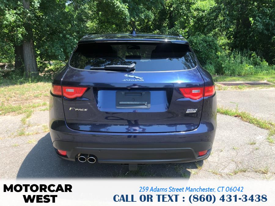 2018 Jaguar F-PACE 20d R-Sport AWD, available for sale in Manchester, Connecticut | Motorcar West. Manchester, Connecticut 2018 Jaguar F-PACE 20d R-Sport AWD, available for sale in Manchester, Connecticut | Motorcar West. Manchester, Connecticut