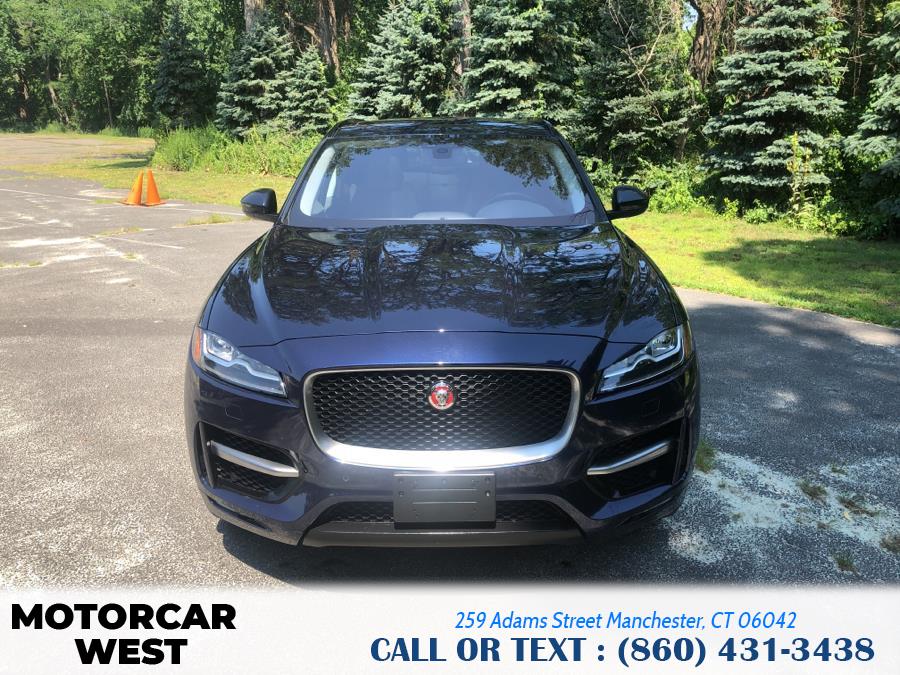 2018 Jaguar F-PACE 20d R-Sport AWD, available for sale in Manchester, Connecticut | Motorcar West. Manchester, Connecticut 2018 Jaguar F-PACE 20d R-Sport AWD, available for sale in Manchester, Connecticut | Motorcar West. Manchester, Connecticut