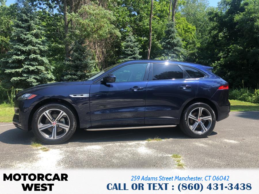 2018 Jaguar F-PACE 20d R-Sport AWD, available for sale in Manchester, Connecticut | Motorcar West. Manchester, Connecticut 2018 Jaguar F-PACE 20d R-Sport AWD, available for sale in Manchester, Connecticut | Motorcar West. Manchester, Connecticut