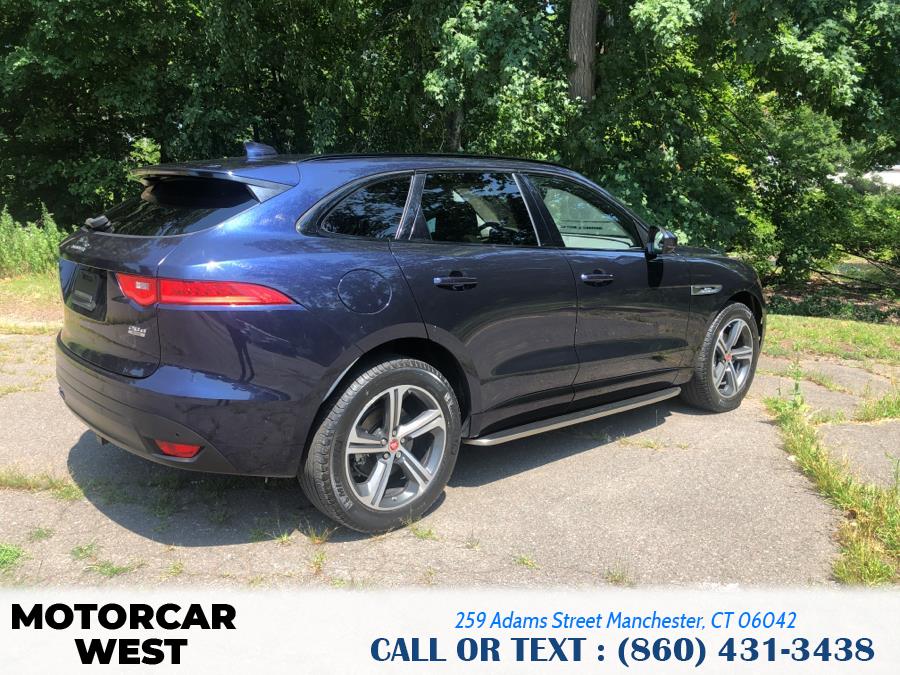 2018 Jaguar F-PACE 20d R-Sport AWD, available for sale in Manchester, Connecticut | Motorcar West. Manchester, Connecticut 2018 Jaguar F-PACE 20d R-Sport AWD, available for sale in Manchester, Connecticut | Motorcar West. Manchester, Connecticut