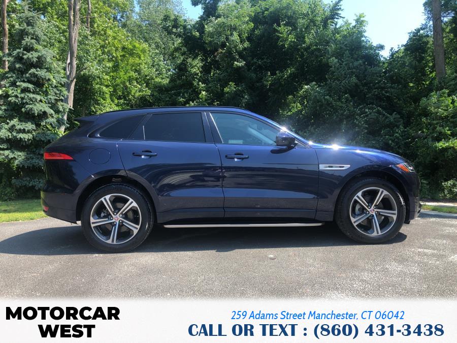 2018 Jaguar F-PACE 20d R-Sport AWD, available for sale in Manchester, Connecticut | Motorcar West. Manchester, Connecticut 2018 Jaguar F-PACE 20d R-Sport AWD, available for sale in Manchester, Connecticut | Motorcar West. Manchester, Connecticut