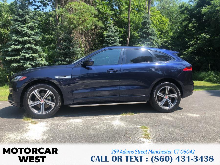 2018 Jaguar F-PACE 20d R-Sport AWD, available for sale in Manchester, Connecticut | Motorcar West. Manchester, Connecticut 2018 Jaguar F-PACE 20d R-Sport AWD, available for sale in Manchester, Connecticut | Motorcar West. Manchester, Connecticut
