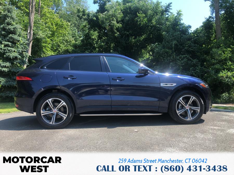2018 Jaguar F-PACE 20d R-Sport AWD, available for sale in Manchester, Connecticut | Motorcar West. Manchester, Connecticut 2018 Jaguar F-PACE 20d R-Sport AWD, available for sale in Manchester, Connecticut | Motorcar West. Manchester, Connecticut