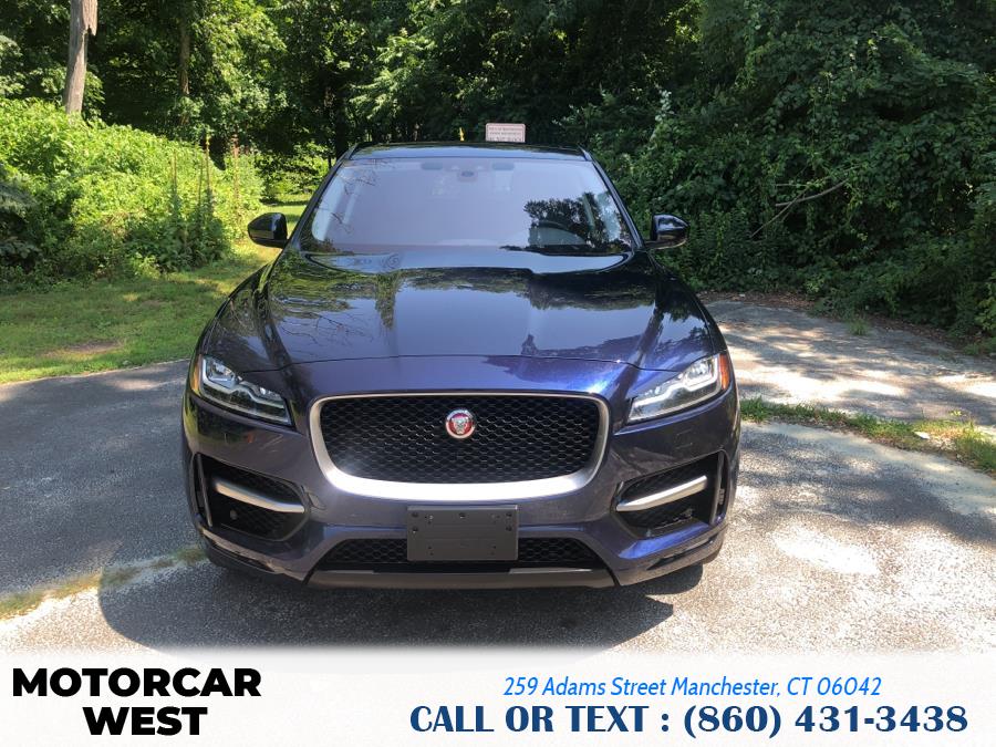 2018 Jaguar F-PACE 20d R-Sport AWD, available for sale in Manchester, Connecticut | Motorcar West. Manchester, Connecticut 2018 Jaguar F-PACE 20d R-Sport AWD, available for sale in Manchester, Connecticut | Motorcar West. Manchester, Connecticut