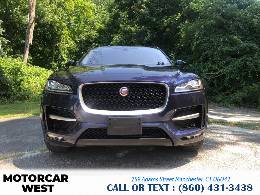 2018 Jaguar F-PACE 20d R-Sport AWD, available for sale in Manchester, Connecticut | Motorcar West. Manchester, Connecticut 2018 Jaguar F-PACE 20d R-Sport AWD, available for sale in Manchester, Connecticut | Motorcar West. Manchester, Connecticut