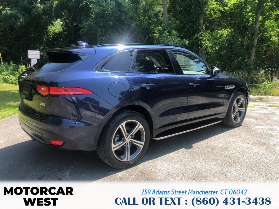 2018 Jaguar F-PACE 20d R-Sport AWD, available for sale in Manchester, Connecticut | Motorcar West. Manchester, Connecticut 2018 Jaguar F-PACE 20d R-Sport AWD, available for sale in Manchester, Connecticut | Motorcar West. Manchester, Connecticut