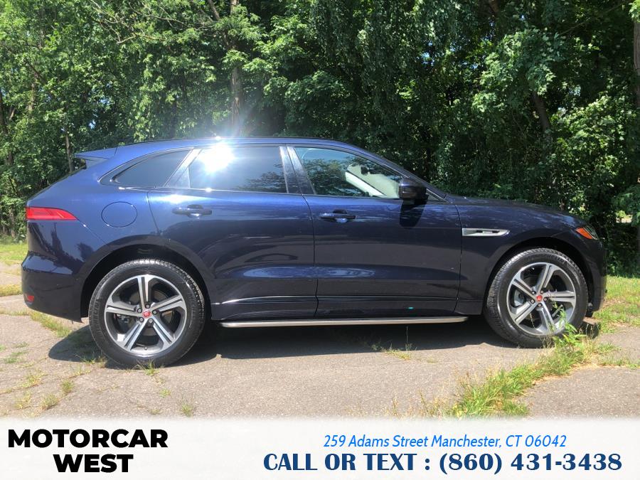 2018 Jaguar F-PACE 20d R-Sport AWD, available for sale in Manchester, Connecticut | Motorcar West. Manchester, Connecticut 2018 Jaguar F-PACE 20d R-Sport AWD, available for sale in Manchester, Connecticut | Motorcar West. Manchester, Connecticut