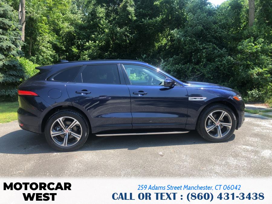 2018 Jaguar F-PACE 20d R-Sport AWD, available for sale in Manchester, Connecticut | Motorcar West. Manchester, Connecticut 2018 Jaguar F-PACE 20d R-Sport AWD, available for sale in Manchester, Connecticut | Motorcar West. Manchester, Connecticut