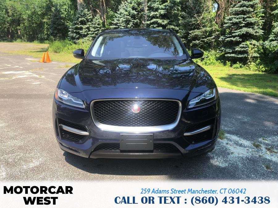 2018 Jaguar F-PACE 20d R-Sport AWD, available for sale in Manchester, Connecticut | Motorcar West. Manchester, Connecticut 2018 Jaguar F-PACE 20d R-Sport AWD, available for sale in Manchester, Connecticut | Motorcar West. Manchester, Connecticut