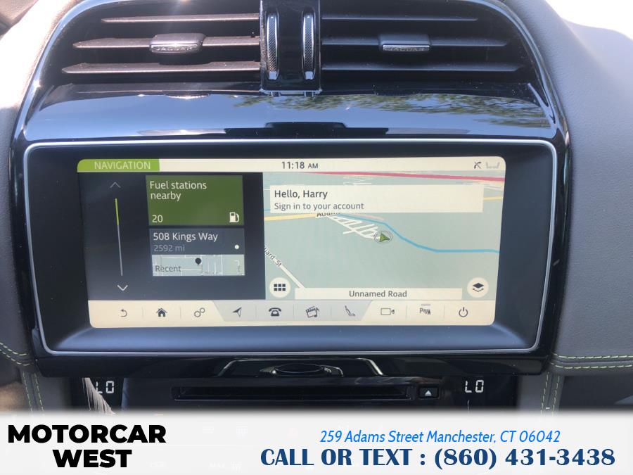 2018 Jaguar F-PACE 20d R-Sport AWD, available for sale in Manchester, Connecticut | Motorcar West. Manchester, Connecticut 2018 Jaguar F-PACE 20d R-Sport AWD, available for sale in Manchester, Connecticut | Motorcar West. Manchester, Connecticut