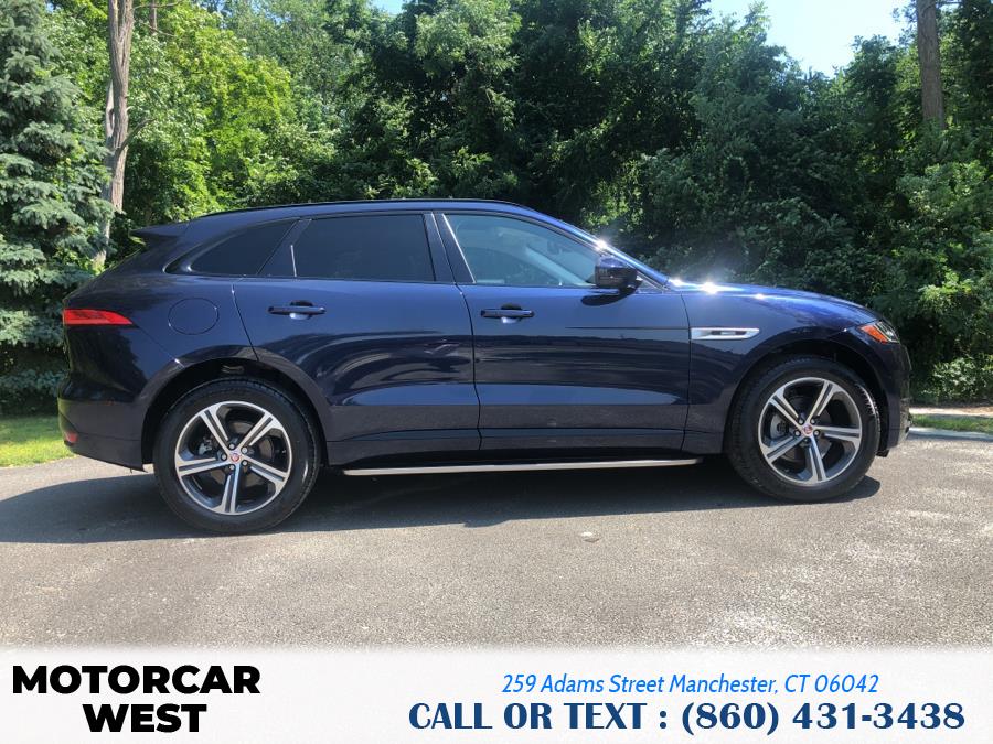 2018 Jaguar F-PACE 20d R-Sport AWD, available for sale in Manchester, Connecticut | Motorcar West. Manchester, Connecticut 2018 Jaguar F-PACE 20d R-Sport AWD, available for sale in Manchester, Connecticut | Motorcar West. Manchester, Connecticut