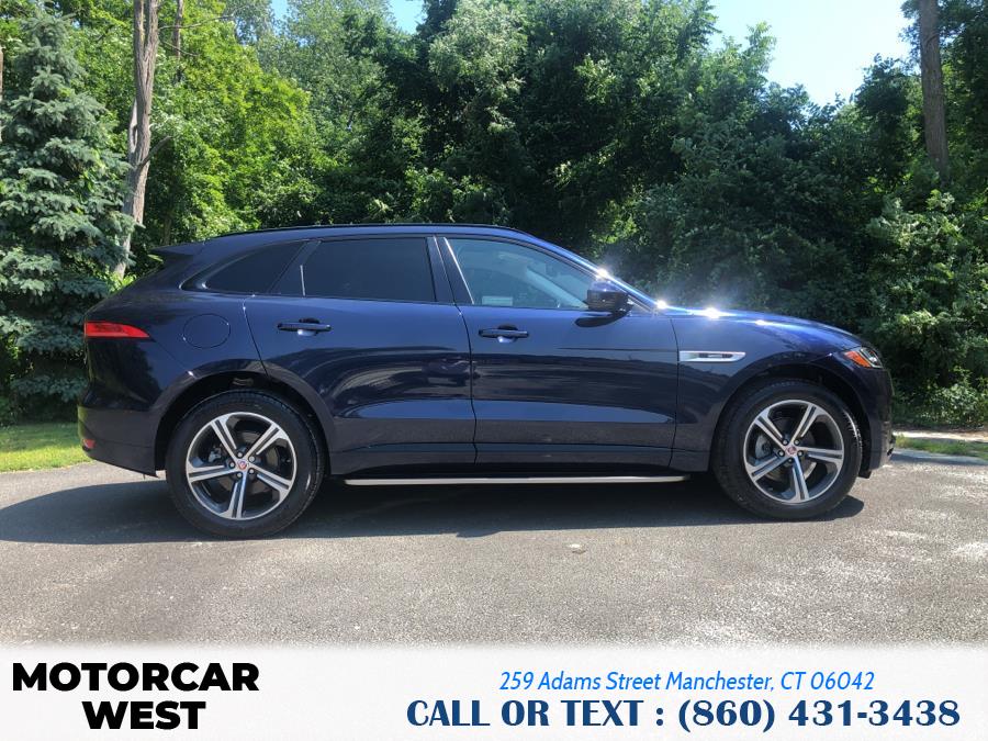 2018 Jaguar F-PACE 20d R-Sport AWD, available for sale in Manchester, Connecticut | Motorcar West. Manchester, Connecticut 2018 Jaguar F-PACE 20d R-Sport AWD, available for sale in Manchester, Connecticut | Motorcar West. Manchester, Connecticut
