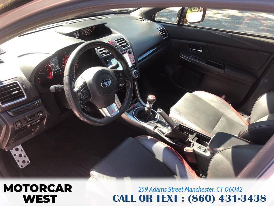2016 Subaru WRX STI 4dr Sdn Limited w/Wing Spoiler, available for sale in Manchester, Connecticut | Motorcar West. Manchester, Connecticut 2016 Subaru WRX STI 4dr Sdn Limited w/Wing Spoiler, available for sale in Manchester, Connecticut | Motorcar West. Manchester, Connecticut