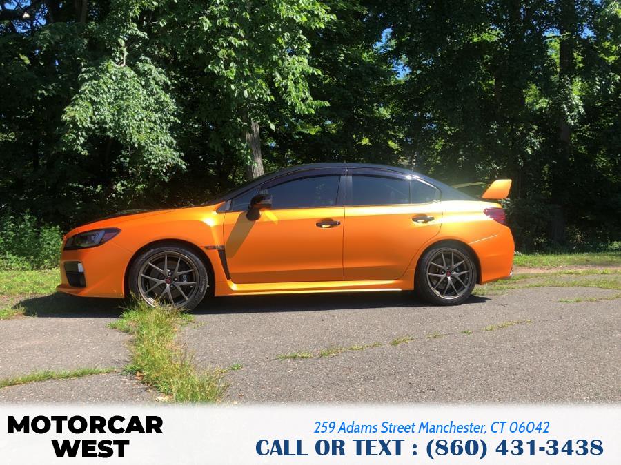 Used Subaru WRX STI 4dr Sdn Limited w/Wing Spoiler 2016 | Motorcar West. Manchester, Connecticut