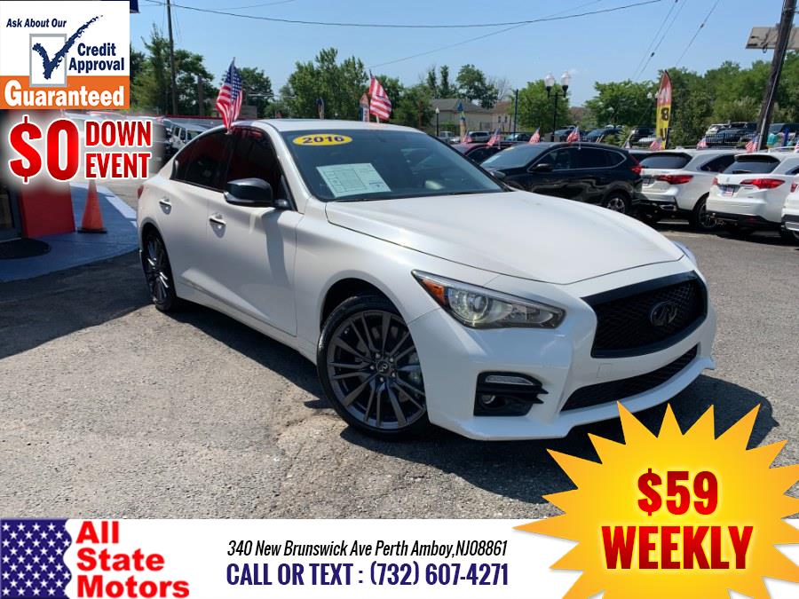 2016 INFINITI Q50 4dr Sdn 3.0t Red Sport 400 AWD, available for sale in Perth Amboy, New Jersey | All State Motor Inc. Perth Amboy, New Jersey 2016 INFINITI Q50 4dr Sdn 3.0t Red Sport 400 AWD, available for sale in Perth Amboy, New Jersey | All State Motor Inc. Perth Amboy, New Jersey