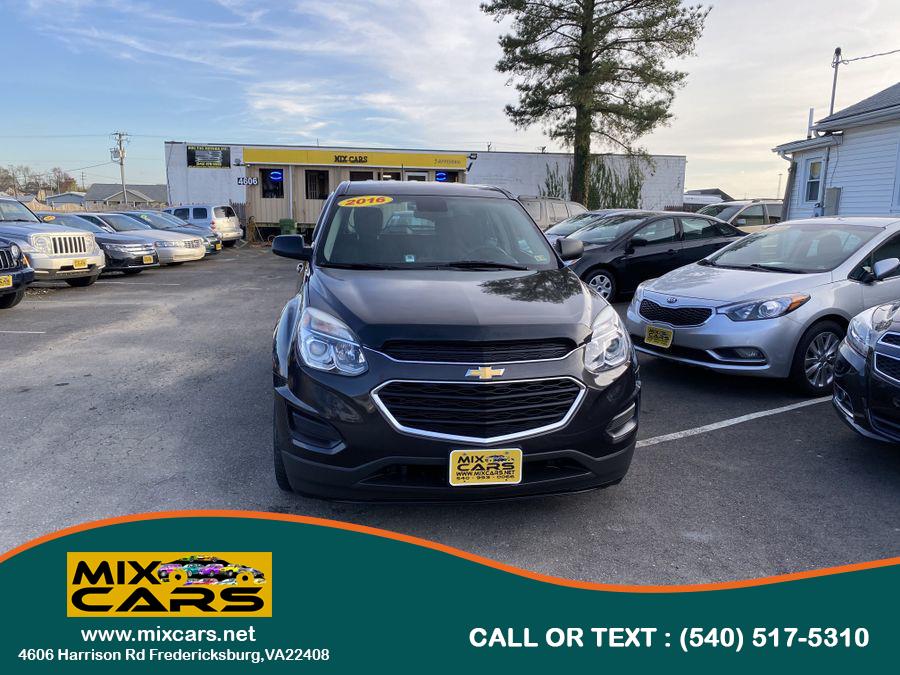 Used Chevrolet Equinox LS Sport Utility 4D 2016 | Mixcars, Inc. Fredericksburg, Virginia Used Chevrolet Equinox LS Sport Utility 4D 2016 | Mixcars, Inc. Fredericksburg, Virginia