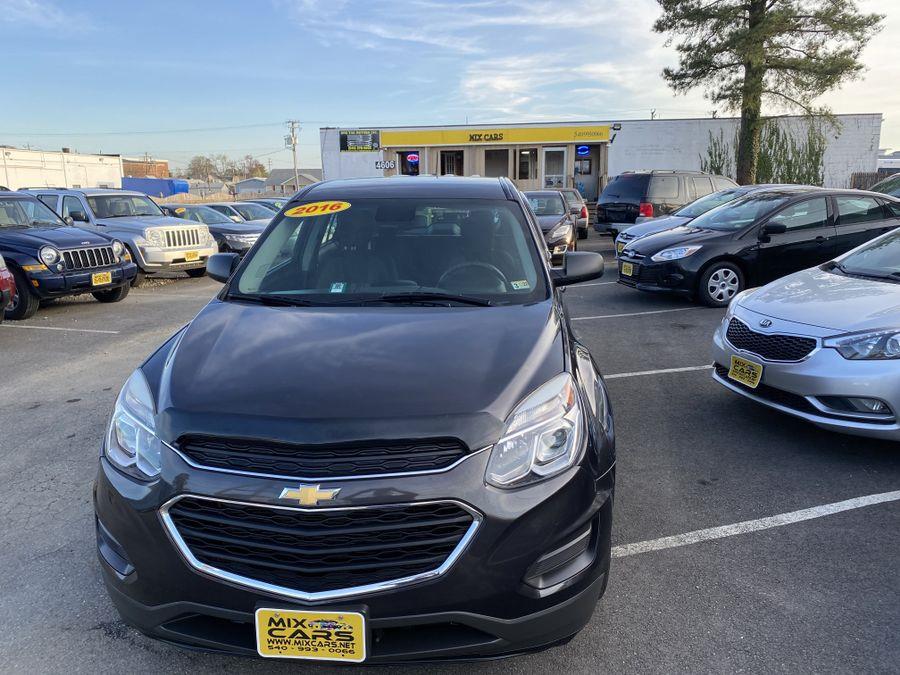 Used Chevrolet Equinox LS Sport Utility 4D 2016 | Mixcars, Inc. Fredericksburg, Virginia Used Chevrolet Equinox LS Sport Utility 4D 2016 | Mixcars, Inc. Fredericksburg, Virginia