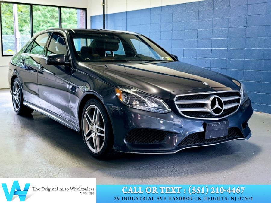 2014 Mercedes-Benz E-Class 4dr Sdn E550 Sport 4MATIC, available for sale in Lodi, New Jersey | AW Auto & Truck Wholesalers, Inc. Lodi, New Jersey