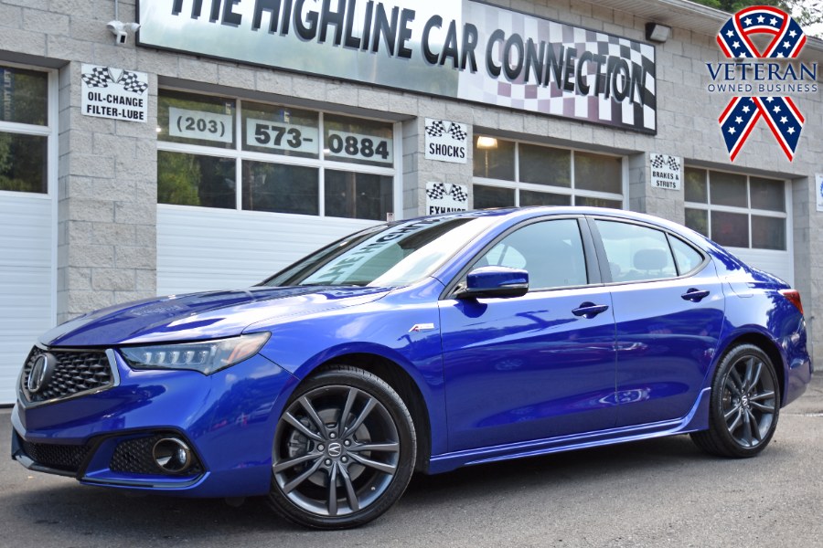 2019 Acura TLX 3.5L SH-AWD w/A-Spec Pkg Red Leather, available for sale in Waterbury, Connecticut | Highline Car Connection. Waterbury, Connecticut