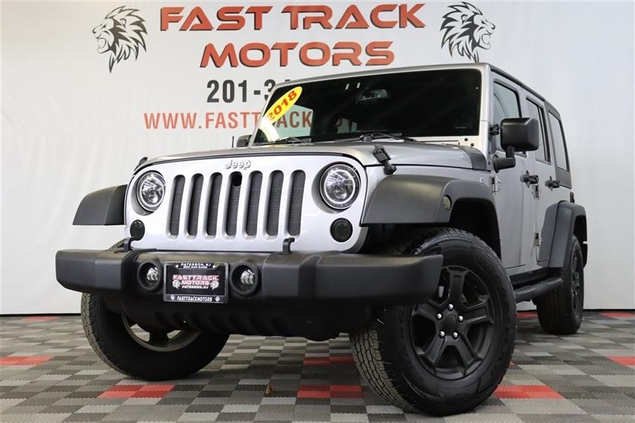 2018 Jeep Wrangler Unlimited SPORT, available for sale in Paterson, New Jersey | Fast Track Motors. Paterson, New Jersey