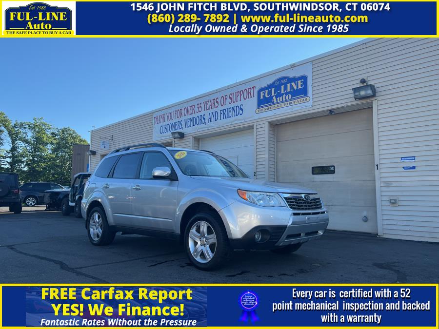 2010 Subaru Forester 4dr Auto 2.5X Limited w/Navigation System, available for sale in South Windsor , Connecticut | Ful-line Auto LLC. South Windsor , Connecticut 2010 Subaru Forester 4dr Auto 2.5X Limited w/Navigation System, available for sale in South Windsor , Connecticut | Ful-line Auto LLC. South Windsor , Connecticut