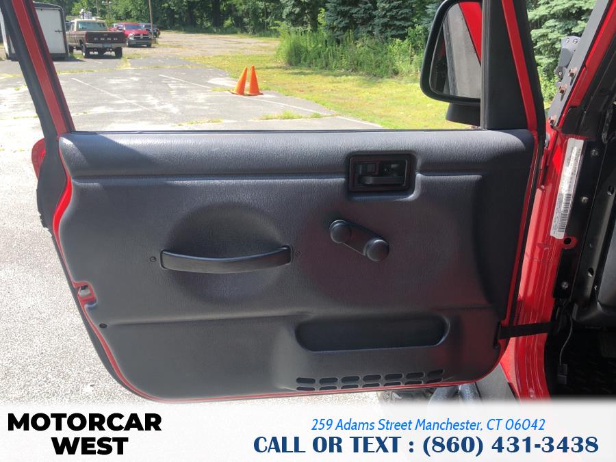 2005 Jeep Wrangler 2dr X, available for sale in Manchester, Connecticut | Motorcar West. Manchester, Connecticut 2005 Jeep Wrangler 2dr X, available for sale in Manchester, Connecticut | Motorcar West. Manchester, Connecticut