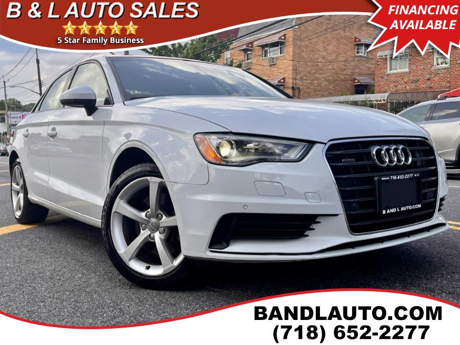 2015 Audi A3 4dr Sedan quattro 2.0T Premium, available for sale in Bronx, New York | B & L Auto Sales LLC. Bronx, New York