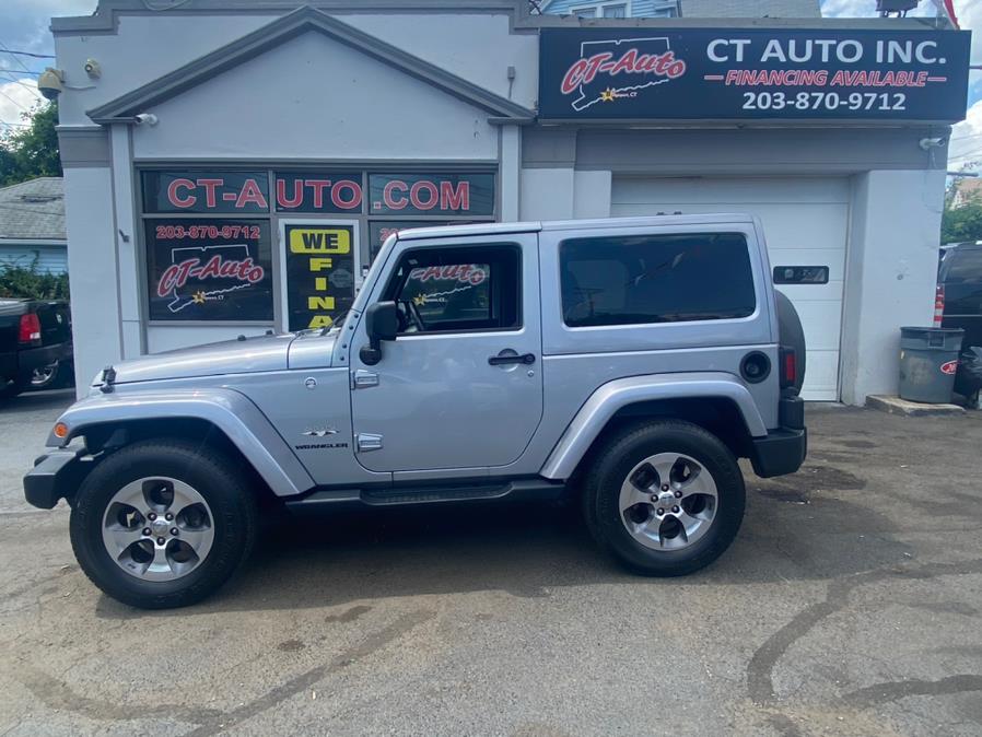 2016 Jeep Wrangler 4WD 2dr Sahara, available for sale in Bridgeport, Connecticut | CT Auto. Bridgeport, Connecticut