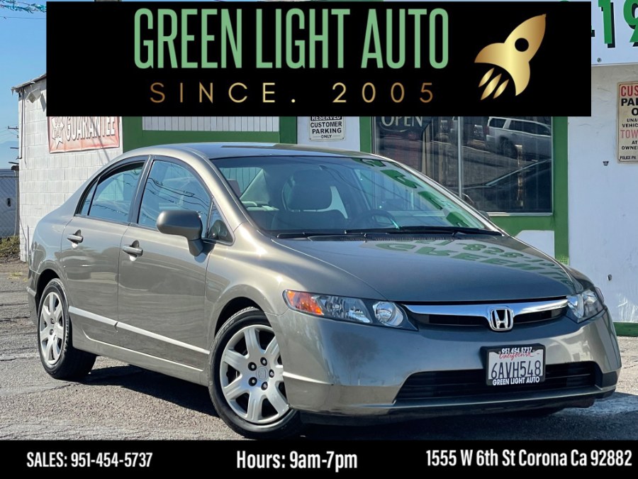 Used Honda Civic Sdn 4dr AT LX 2007 | Green Light Auto. Corona, California