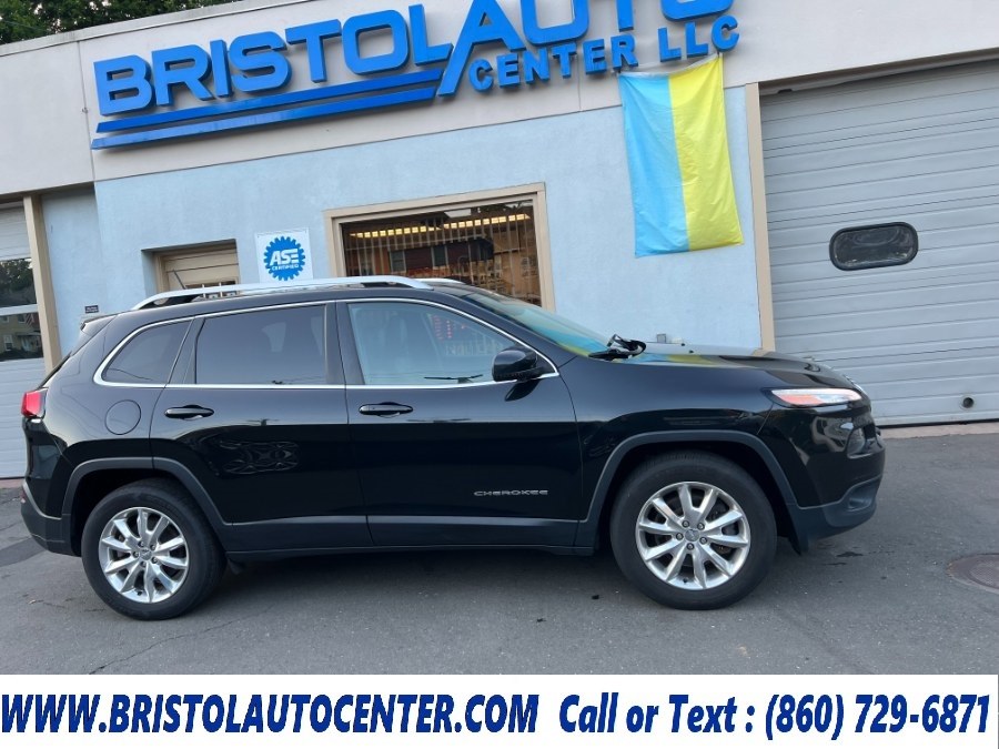 2015 Jeep Cherokee 4WD 4dr Limited, available for sale in Bristol, Connecticut | Bristol Auto Center LLC. Bristol, Connecticut