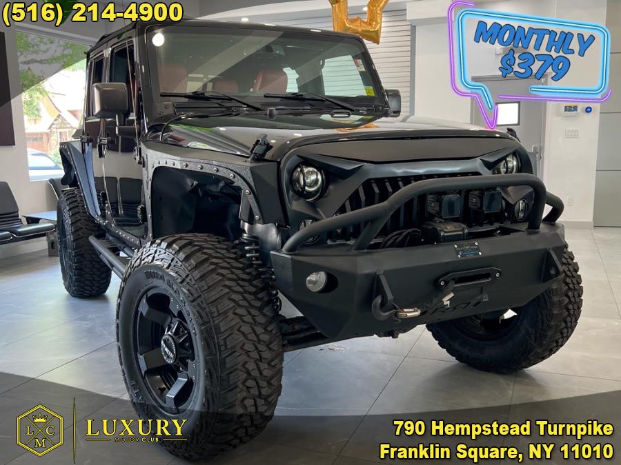 2016 Jeep Wrangler Unlimited Sport, available for sale in Franklin Square, New York | Luxury Motor Club. Franklin Square, New York