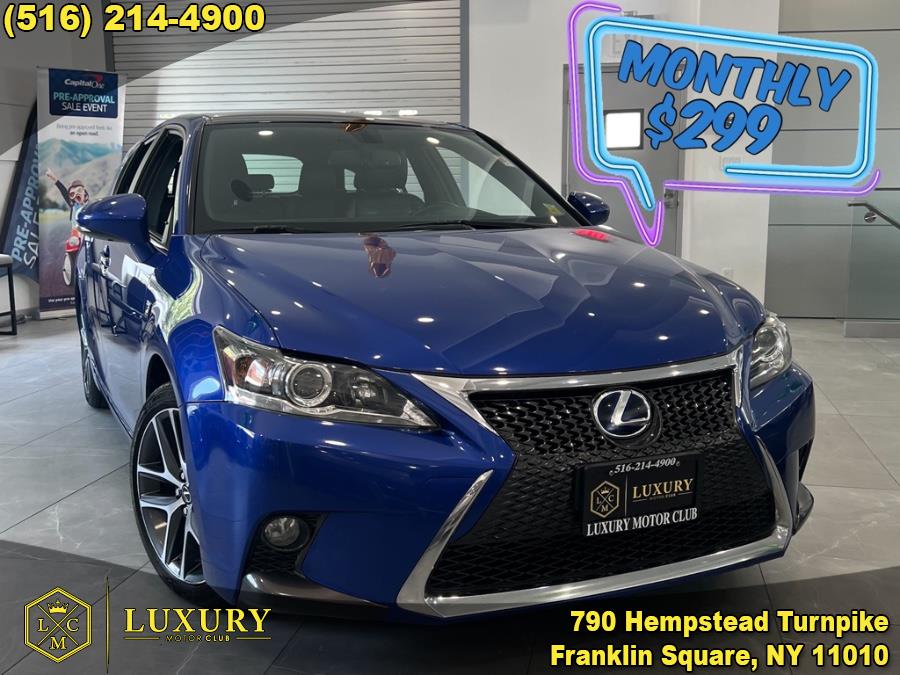 2016 Lexus CT 200h 5dr Sdn Hybrid, available for sale in Franklin Square, New York | Luxury Motor Club. Franklin Square, New York