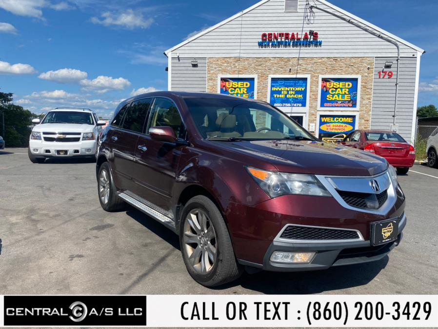 Used Acura MDX AWD 4dr Advance Pkg 2013 | Central A/S LLC. East Windsor, Connecticut