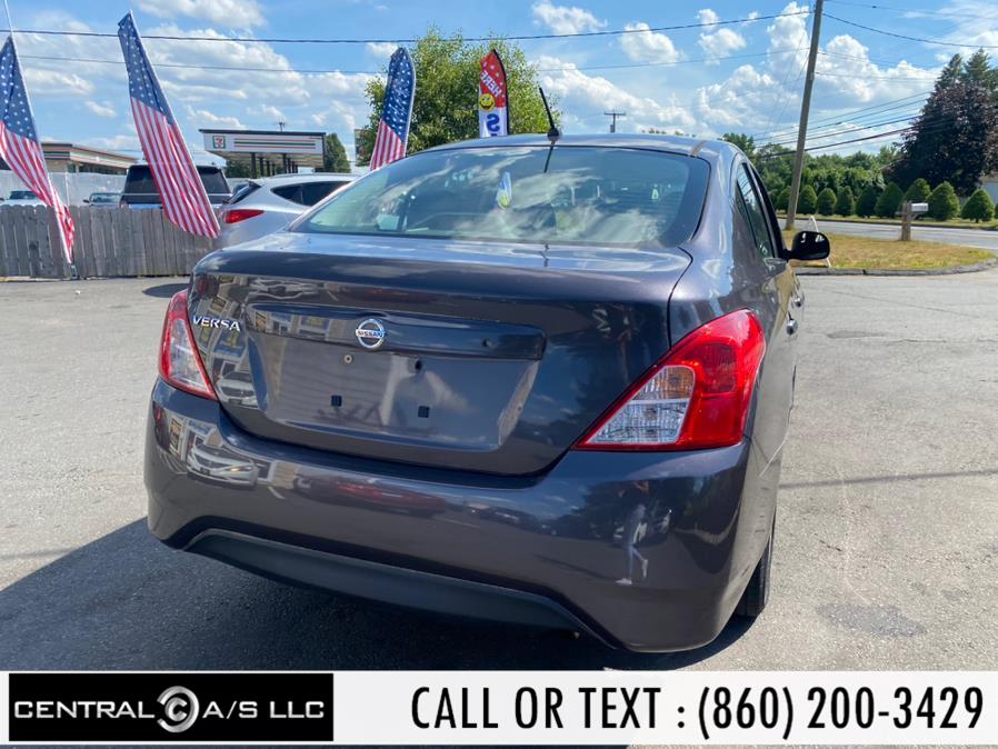 2015 Nissan Versa 4dr Sdn CVT 1.6 S Plus, available for sale in East Windsor, Connecticut | Central A/S LLC. East Windsor, Connecticut 2015 Nissan Versa 4dr Sdn CVT 1.6 S Plus, available for sale in East Windsor, Connecticut | Central A/S LLC. East Windsor, Connecticut