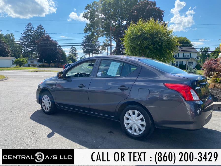 2015 Nissan Versa 4dr Sdn CVT 1.6 S Plus, available for sale in East Windsor, Connecticut | Central A/S LLC. East Windsor, Connecticut 2015 Nissan Versa 4dr Sdn CVT 1.6 S Plus, available for sale in East Windsor, Connecticut | Central A/S LLC. East Windsor, Connecticut