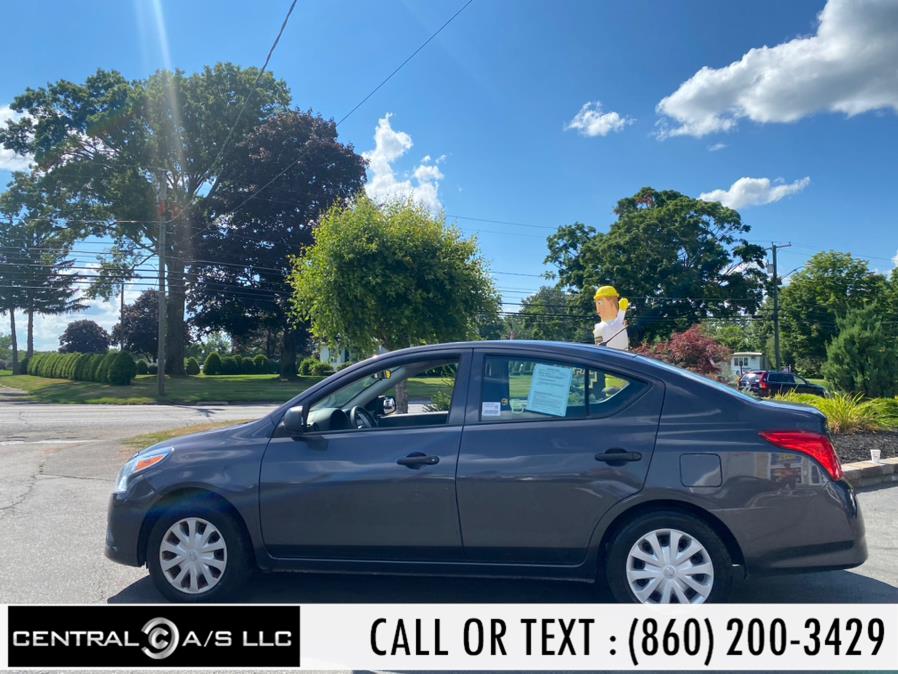 2015 Nissan Versa 4dr Sdn CVT 1.6 S Plus, available for sale in East Windsor, Connecticut | Central A/S LLC. East Windsor, Connecticut 2015 Nissan Versa 4dr Sdn CVT 1.6 S Plus, available for sale in East Windsor, Connecticut | Central A/S LLC. East Windsor, Connecticut
