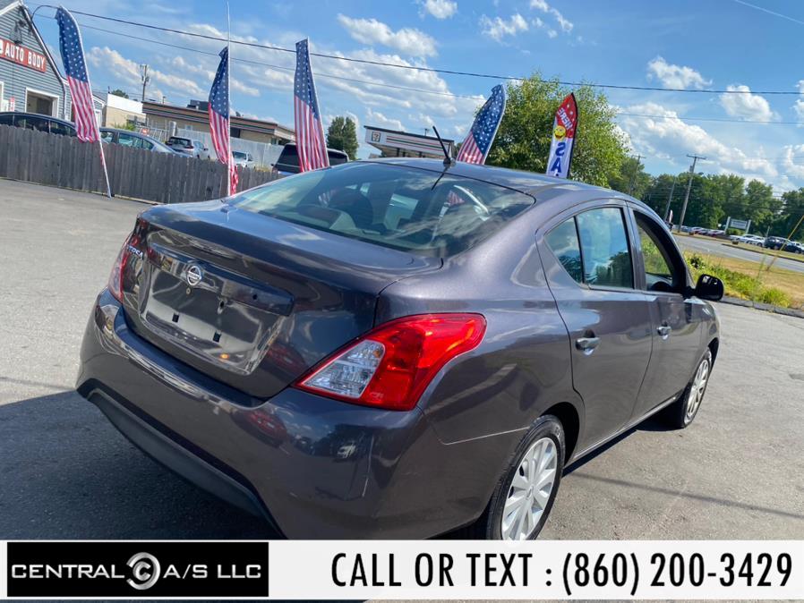 2015 Nissan Versa 4dr Sdn CVT 1.6 S Plus, available for sale in East Windsor, Connecticut | Central A/S LLC. East Windsor, Connecticut 2015 Nissan Versa 4dr Sdn CVT 1.6 S Plus, available for sale in East Windsor, Connecticut | Central A/S LLC. East Windsor, Connecticut
