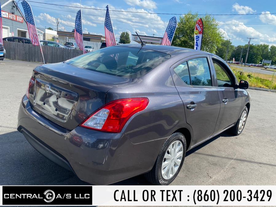2015 Nissan Versa 4dr Sdn CVT 1.6 S Plus, available for sale in East Windsor, Connecticut | Central A/S LLC. East Windsor, Connecticut 2015 Nissan Versa 4dr Sdn CVT 1.6 S Plus, available for sale in East Windsor, Connecticut | Central A/S LLC. East Windsor, Connecticut