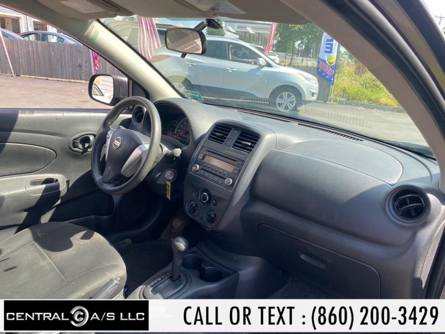 2015 Nissan Versa 4dr Sdn CVT 1.6 S Plus, available for sale in East Windsor, Connecticut | Central A/S LLC. East Windsor, Connecticut 2015 Nissan Versa 4dr Sdn CVT 1.6 S Plus, available for sale in East Windsor, Connecticut | Central A/S LLC. East Windsor, Connecticut
