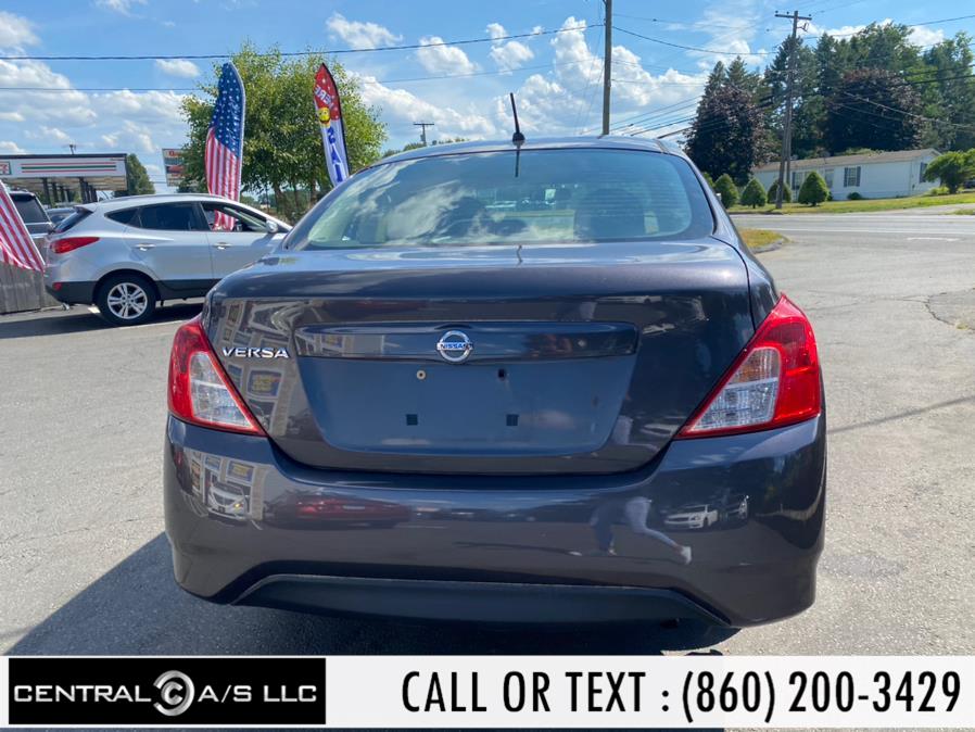 2015 Nissan Versa 4dr Sdn CVT 1.6 S Plus, available for sale in East Windsor, Connecticut | Central A/S LLC. East Windsor, Connecticut 2015 Nissan Versa 4dr Sdn CVT 1.6 S Plus, available for sale in East Windsor, Connecticut | Central A/S LLC. East Windsor, Connecticut