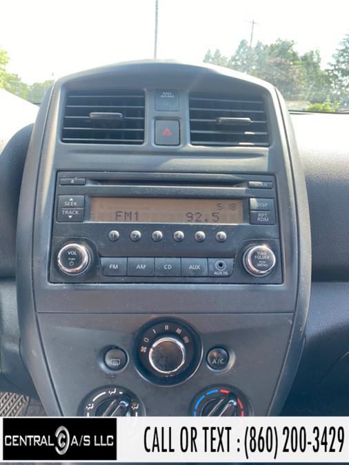 2015 Nissan Versa 4dr Sdn CVT 1.6 S Plus, available for sale in East Windsor, Connecticut | Central A/S LLC. East Windsor, Connecticut 2015 Nissan Versa 4dr Sdn CVT 1.6 S Plus, available for sale in East Windsor, Connecticut | Central A/S LLC. East Windsor, Connecticut