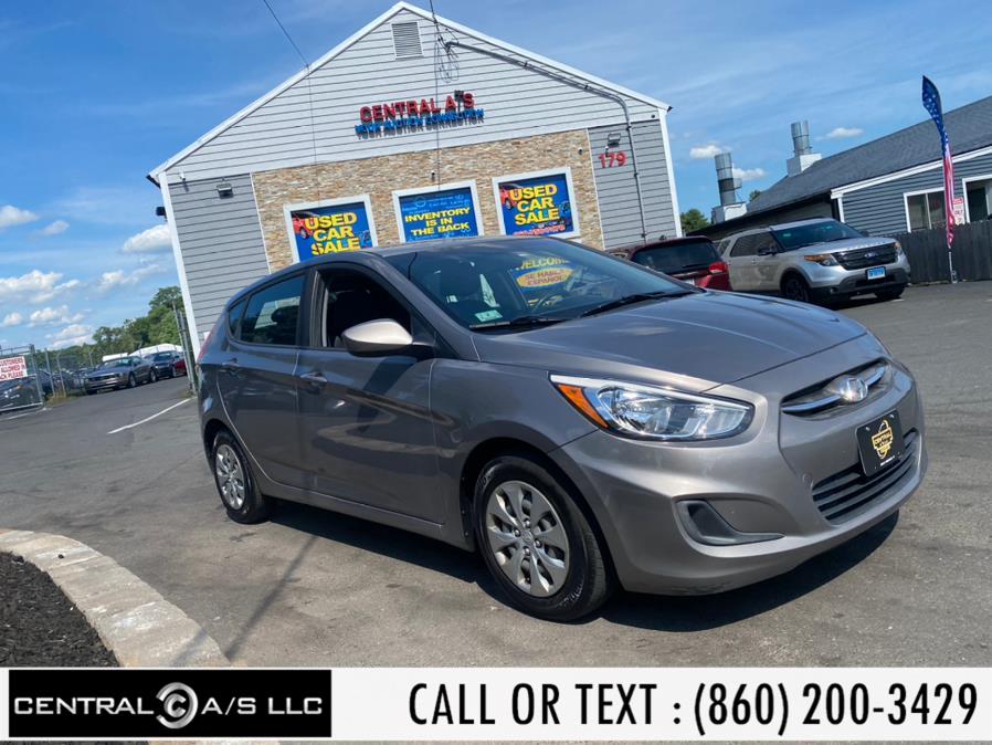 2017 Hyundai Accent SE Hatchback Auto, available for sale in East Windsor, Connecticut | Central A/S LLC. East Windsor, Connecticut