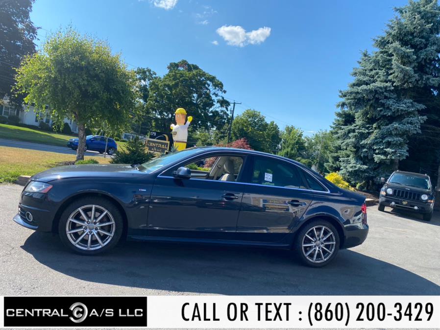 2012 Audi A4 4dr Sdn Auto quattro 2.0T Premium Plus, available for sale in East Windsor, Connecticut | Central A/S LLC. East Windsor, Connecticut 2012 Audi A4 4dr Sdn Auto quattro 2.0T Premium Plus, available for sale in East Windsor, Connecticut | Central A/S LLC. East Windsor, Connecticut