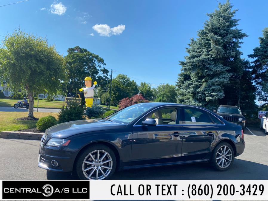 2012 Audi A4 4dr Sdn Auto quattro 2.0T Premium Plus, available for sale in East Windsor, Connecticut | Central A/S LLC. East Windsor, Connecticut 2012 Audi A4 4dr Sdn Auto quattro 2.0T Premium Plus, available for sale in East Windsor, Connecticut | Central A/S LLC. East Windsor, Connecticut