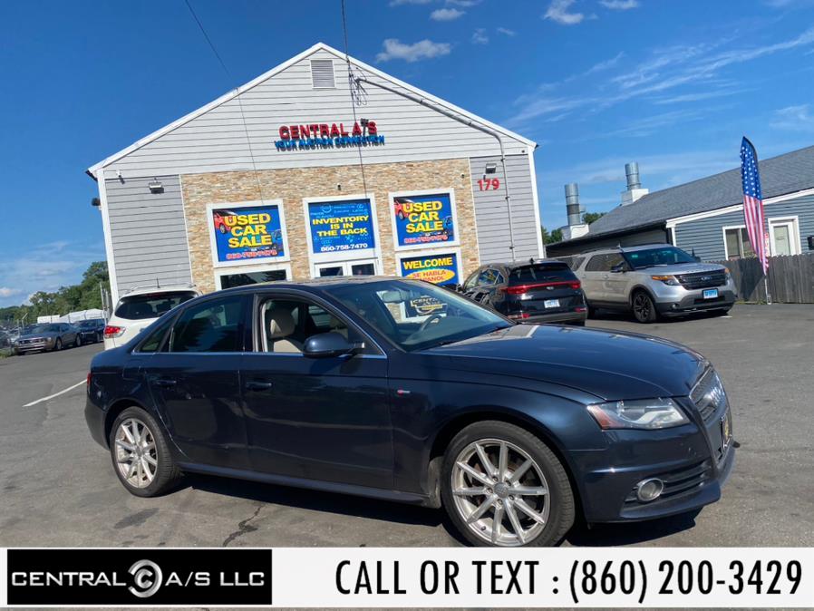 2012 Audi A4 4dr Sdn Auto quattro 2.0T Premium Plus, available for sale in East Windsor, Connecticut | Central A/S LLC. East Windsor, Connecticut 2012 Audi A4 4dr Sdn Auto quattro 2.0T Premium Plus, available for sale in East Windsor, Connecticut | Central A/S LLC. East Windsor, Connecticut